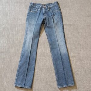 Cruel Girl Slim Jeans Womens 5 Medium Wash Straight Leg Western Denim CB61453071